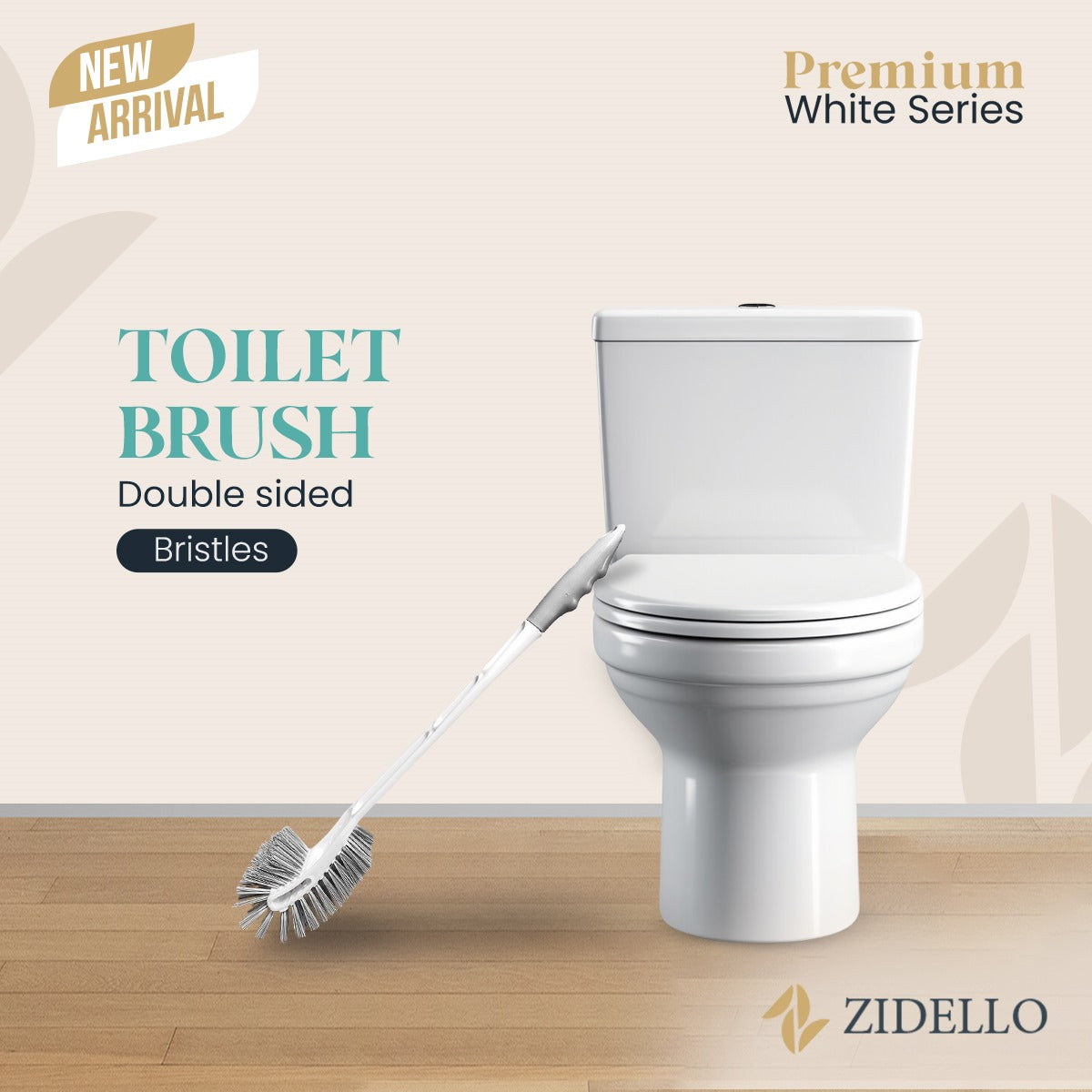 toilet brush double sided 