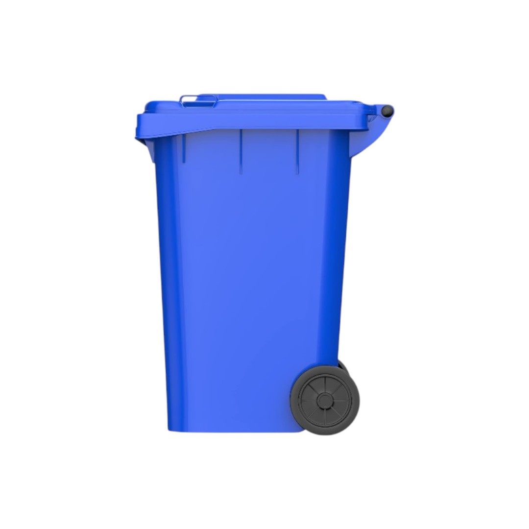 Zidello 120L Plastic Pedal Bin (91.5 cm × 78 cm × 53 cm) – Heavy-Duty Foot-Operated Dustbin for Commercial & Industrial Use