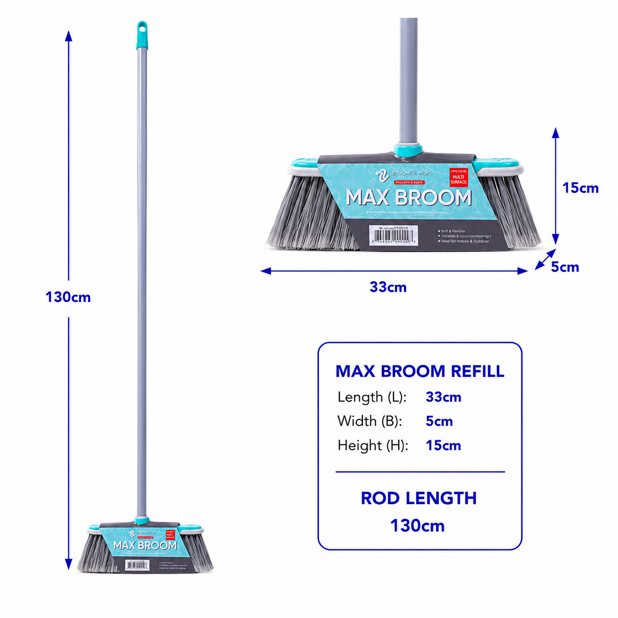 Zidello Sparkling Max Broom