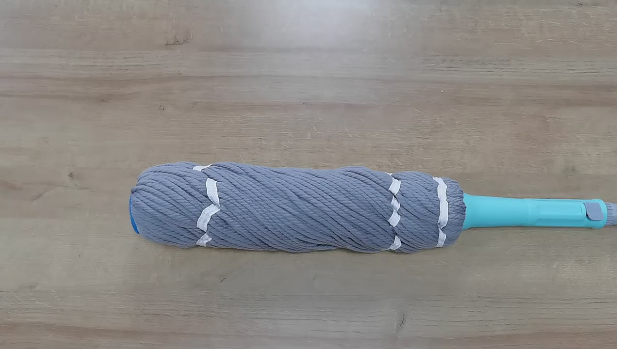 Zidello Extendable Twist Mop - cleaning with shine, best household essential