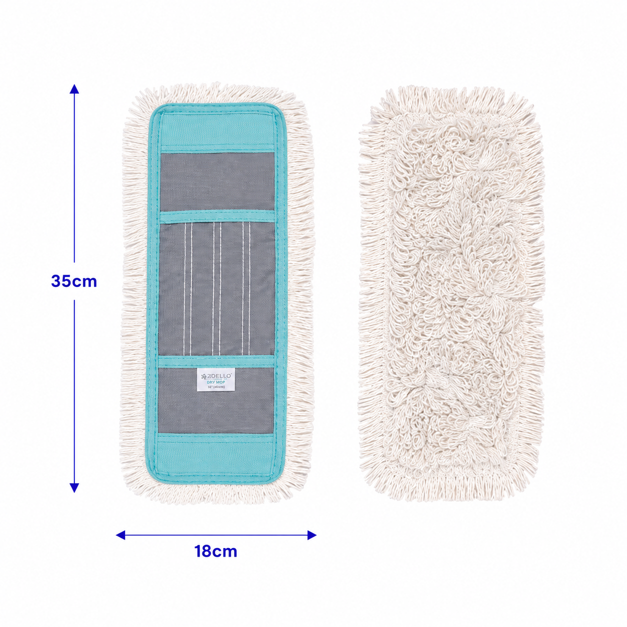 Zidello COTTON MOP - DRY 16" INCH (40CM)