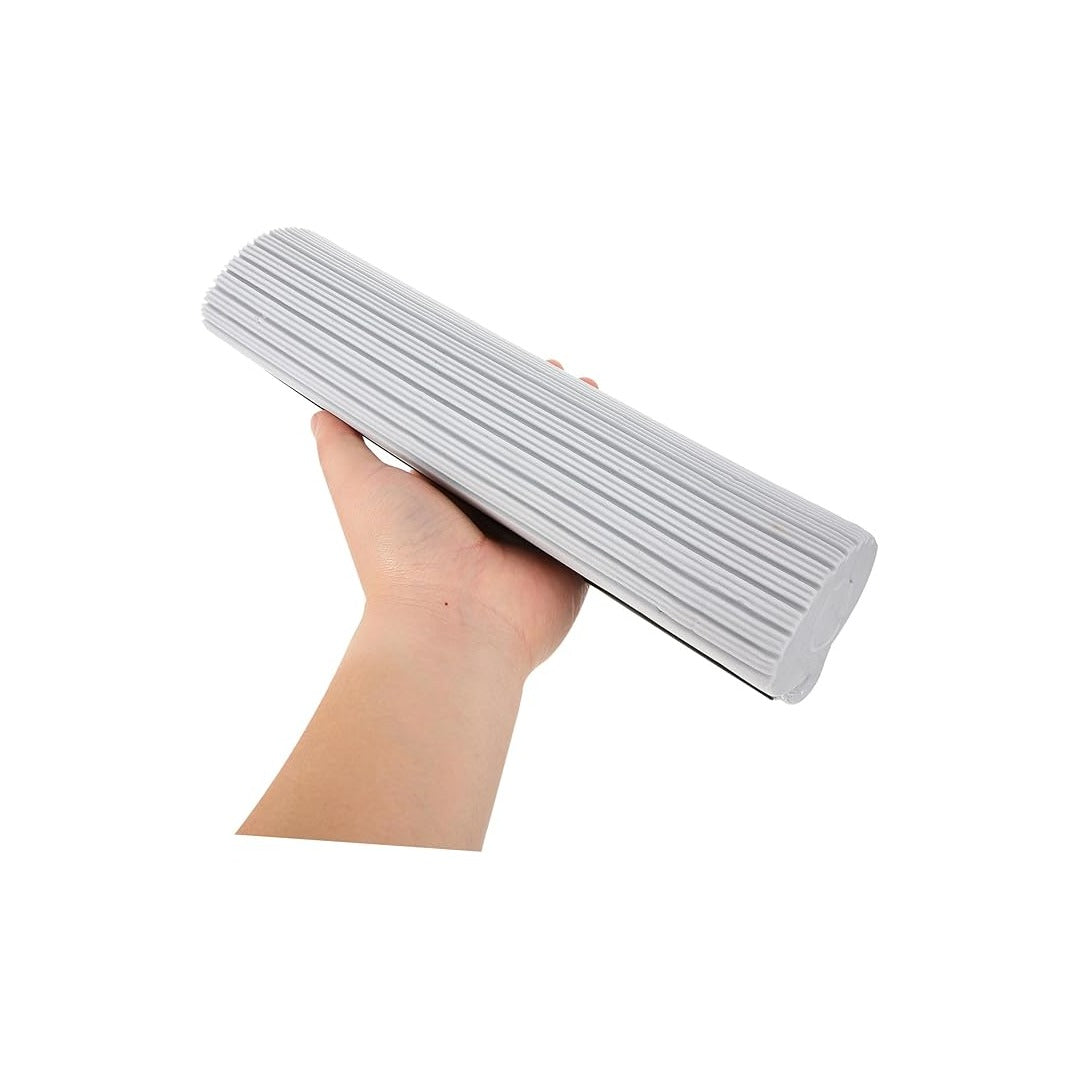 Dual Roller PVA Sponge Mop with Telescopic Handle – Super Absorbent Mop for Indoor Floor Cleaning