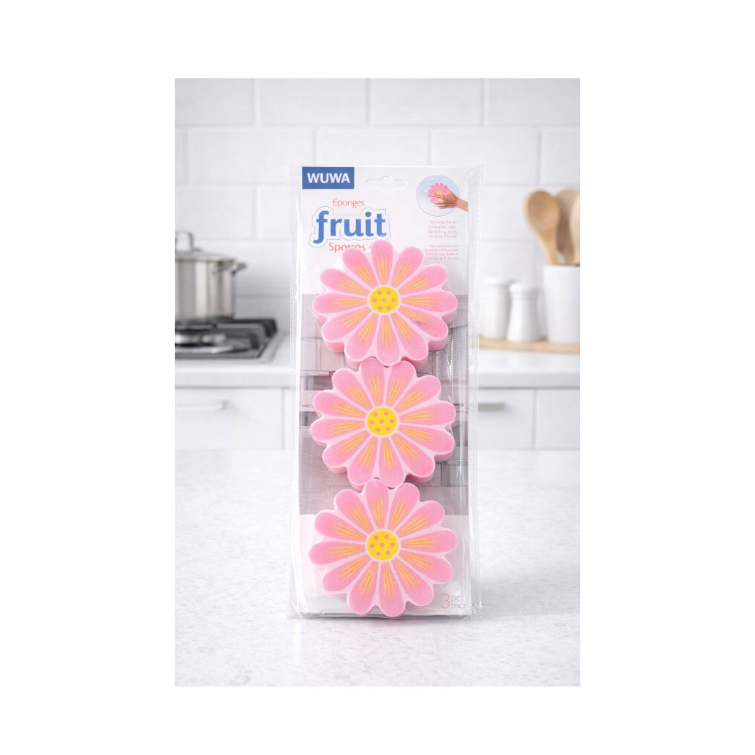 Zidello soft non-scratch cleaning sponges and scourers for kitchen dishwashing and gentle surface cleaning