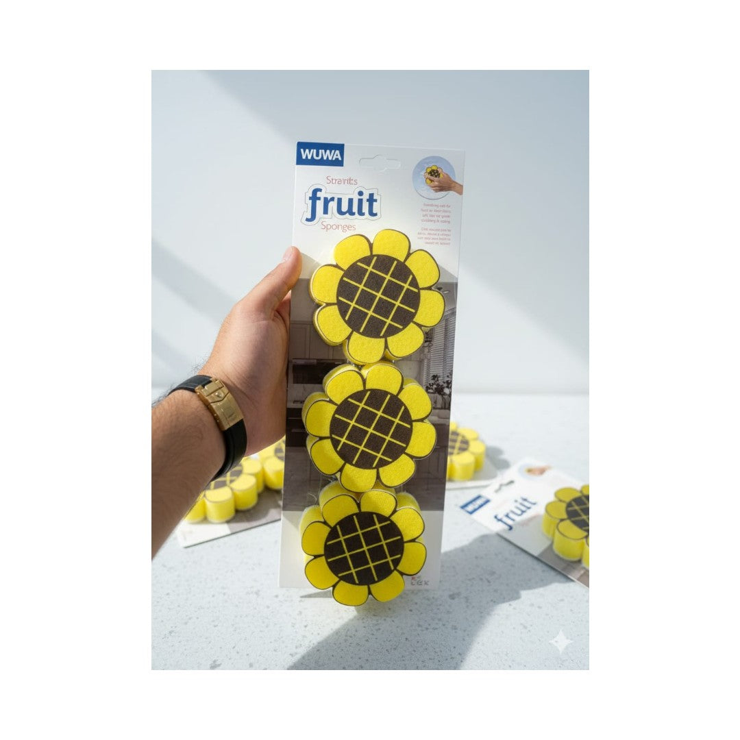 Zidello soft non-scratch cleaning sponges and scourers for kitchen dishwashing and gentle surface cleaning
