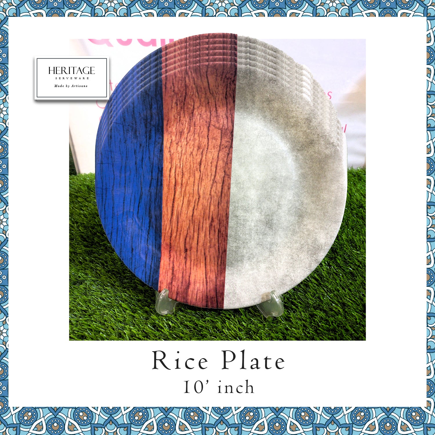 Rice Plate (Pack of 6)