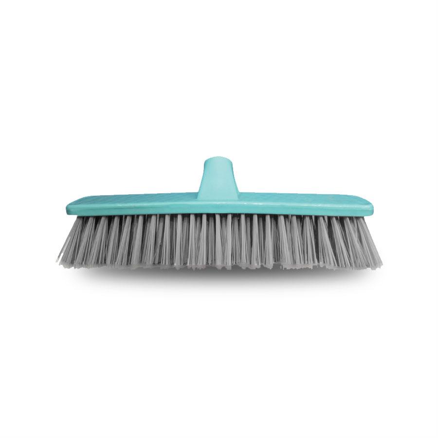 Zidello floor broom (lite) with durable bristles and long metal rod for superior, gentle cleaning; affordable and long-lasting